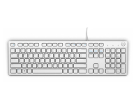 Klawiatura DELL KB216-B QuietKey USB (biała) 580-ADGM